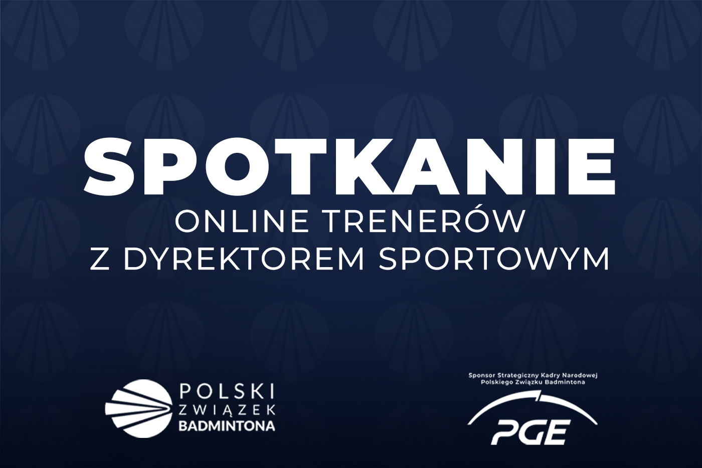 Spotkanie online Trenerów KN z Dyrektorem Sportowym