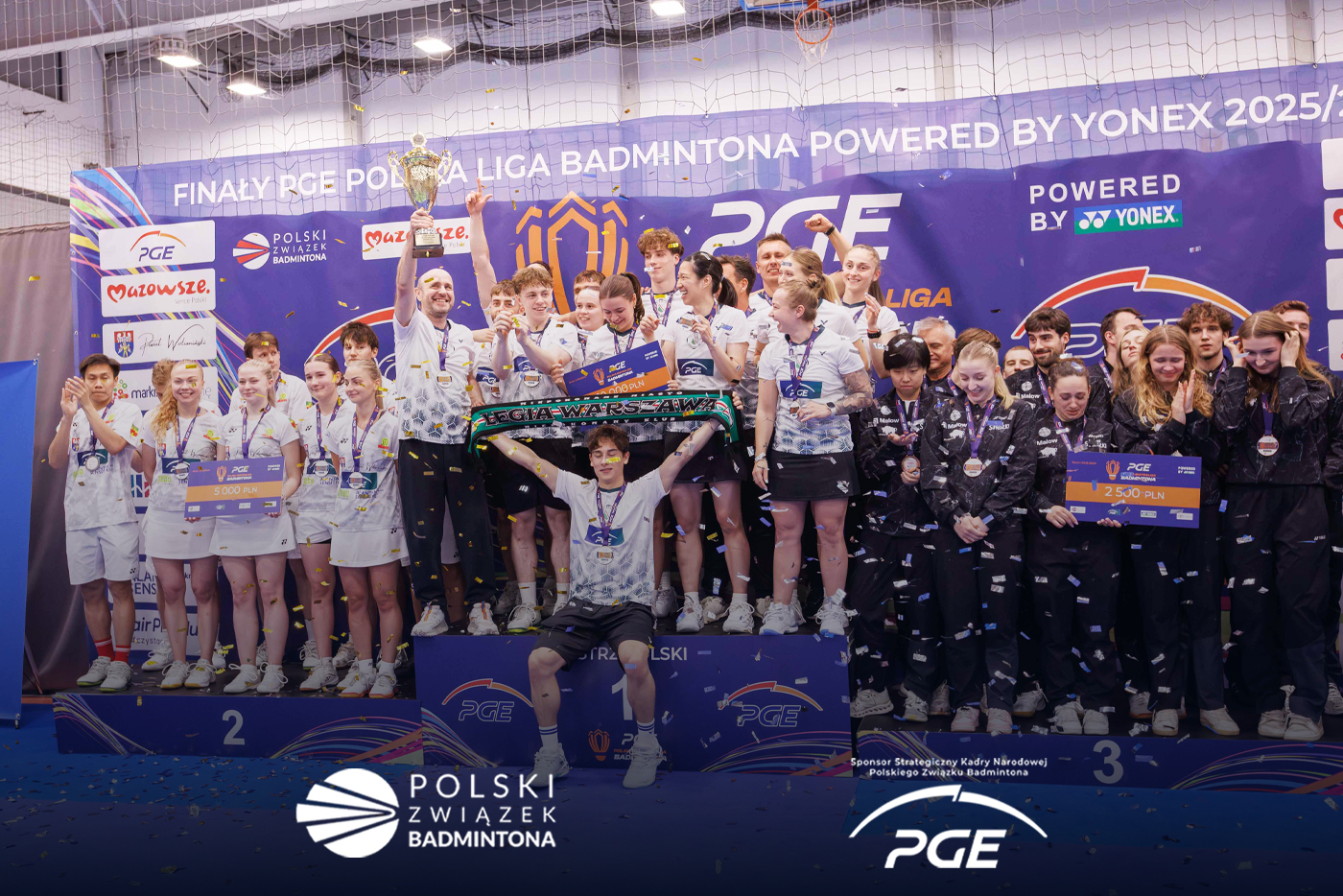 Legia Warszawa obroniła tytuł Mistrza Polski! Sensacja i wielkie emocje w Final Four Ekstraligi Badmintona – Galeria Zdjęć